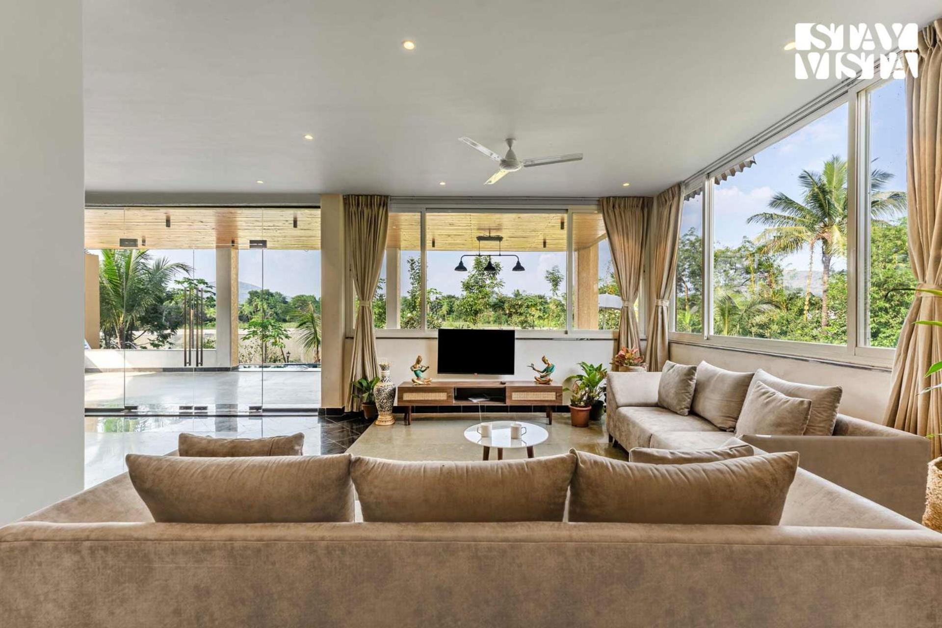Stayvista At Countryside Meadows With Pool, Ac Pune Luaran gambar